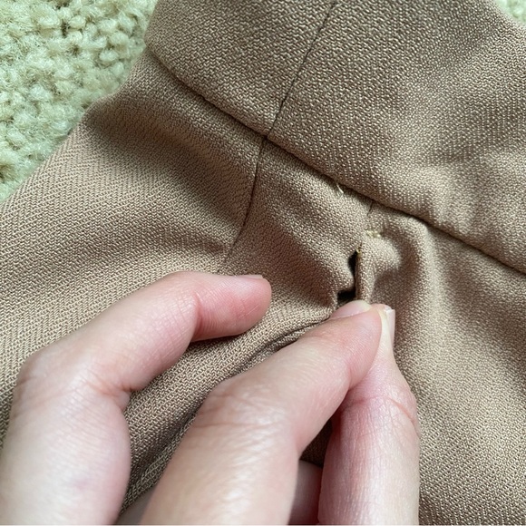 J. Crew Tall Willa Flare Full Length Trouser Pant Italian Wool Blend Size 12T - Picture 5 of 16